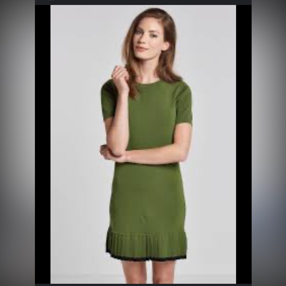Kate Moss  NIKKIE dress-olive green size 36
